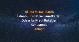Nitro Mekatronik İSTOESEO İle Anlaştı!